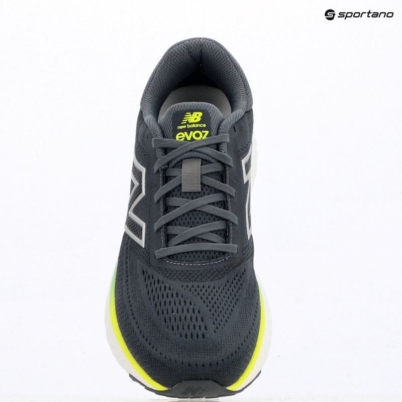 Încălțăminte de alergare pentru bărbați  New Balance Fresh Foam Evoz V4 graphite/alkaline green 9