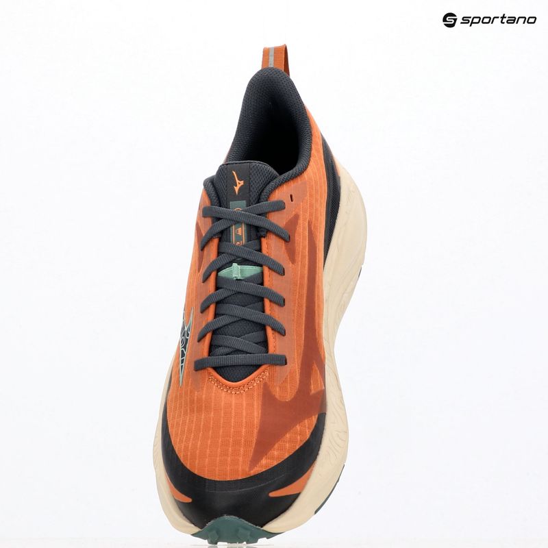 Încălțăminte de alergare pentru bărbați Mizuno Neo Lumina sunburn/gobling green/summer sand 9