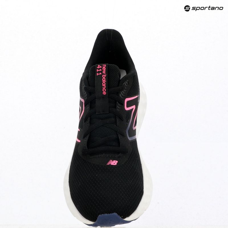 Încălțăminte de alergare pentru femei New Balance Fresh Foam 411's V3 black/real pink/blue oyster 9