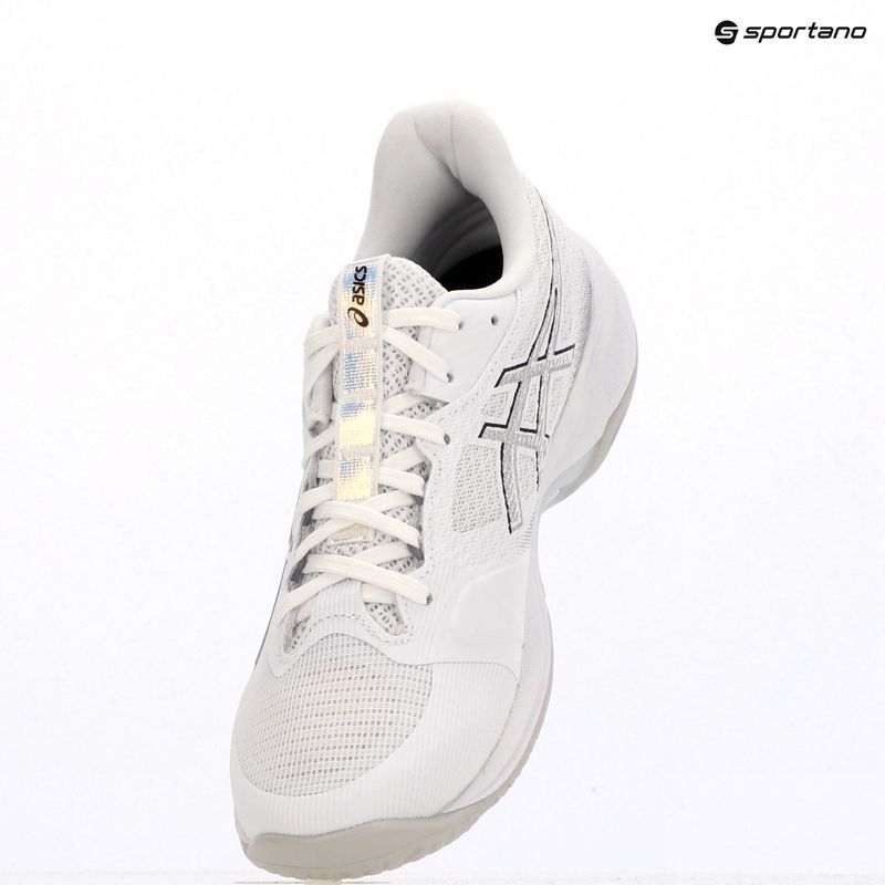 Pantofi pentru bărbați ASICS Netburner Ballistic FF 4 white/pure silver 9