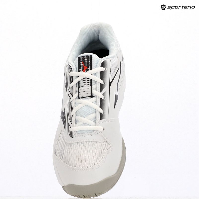 Încălțăminte de volei Mizuno Cyclone Speed 5 white/black/fiery red 12