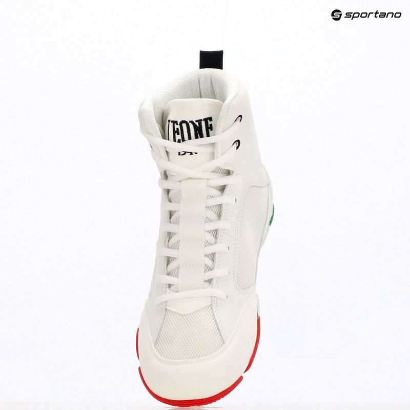 Încălțăminte de box LEONE 1947 Premium black/lime/blue/white 9