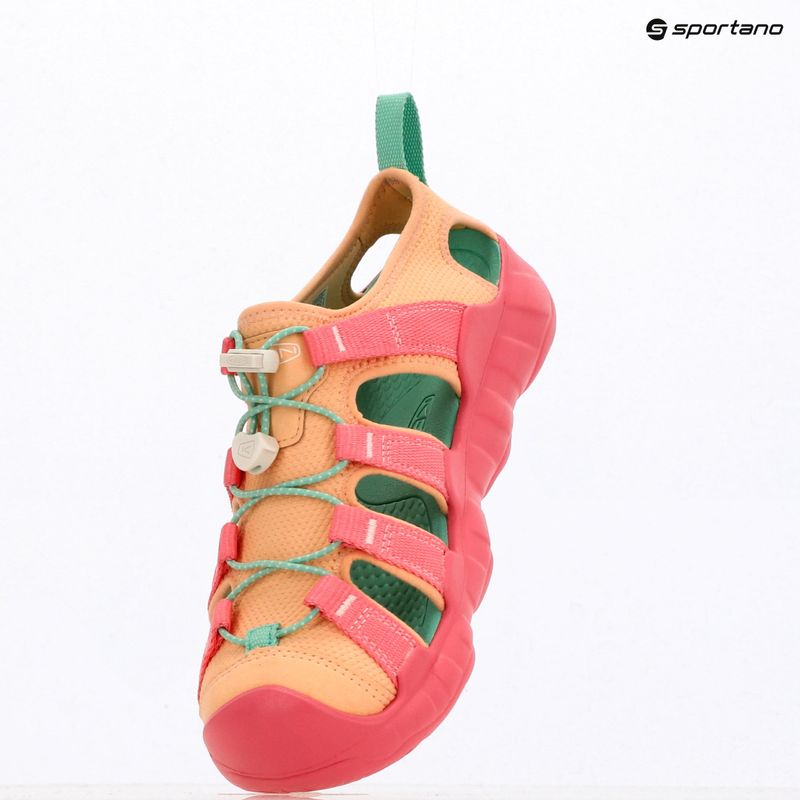 Sandale pentru copii KEEN Hyperport H2 pink lemonade/peach fuzz 9
