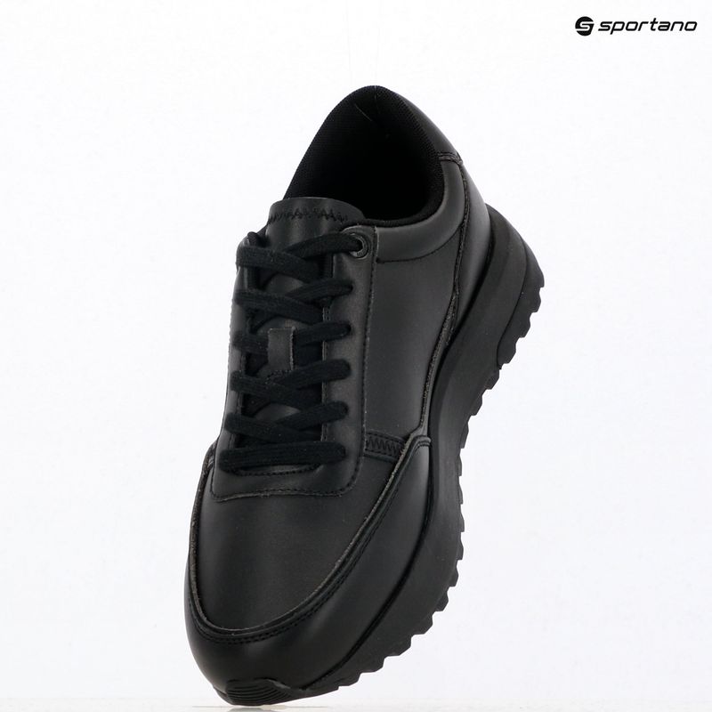 Încălțăminte pentru bărbați Calvin Klein HM0HM02146 City Runner Laceup Leather triple black 9