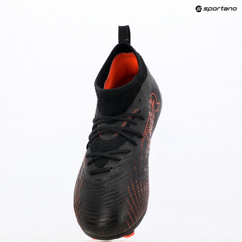 Încălțăminte de fotbal pentru copii PUMA Future 9 Match FG/AG Jr puma black/glowing red/strong grey 11