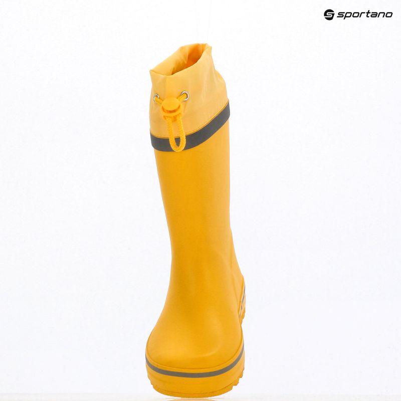 Cizme de cauciuc pentru copii KADVA PuddleProof JR cu elemente reflectorizante galben 16