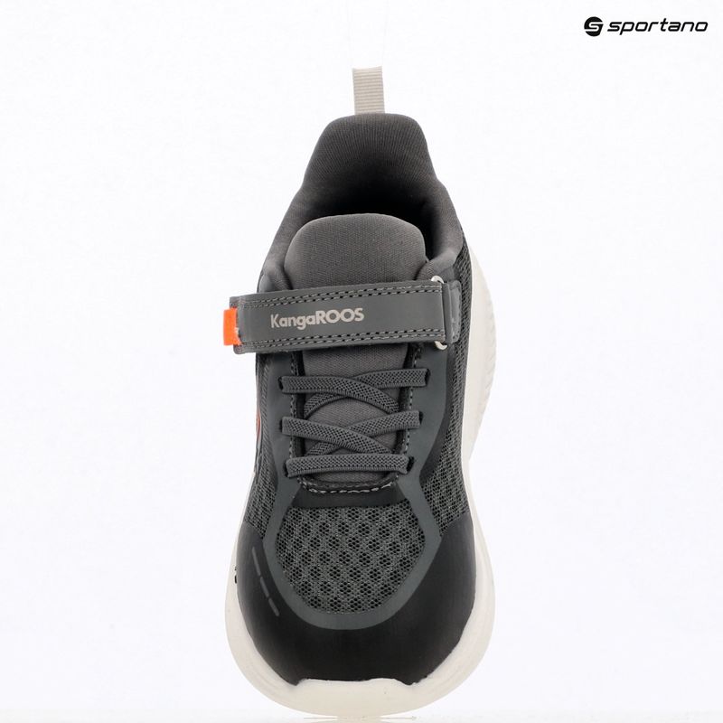 Încălțăminte pentru copii KangaROOS K-RDI Pebble EV steel grey/neon orange 9