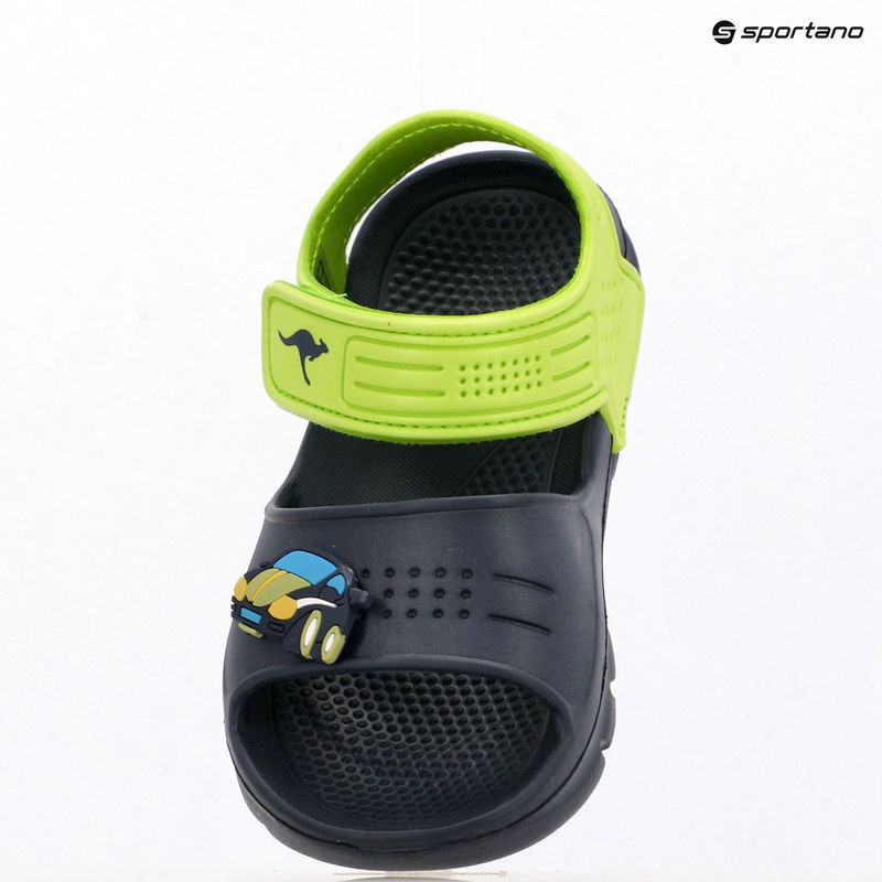 Sandale pentru copii Kangaroos KangaSwim II dark navy/lime 11