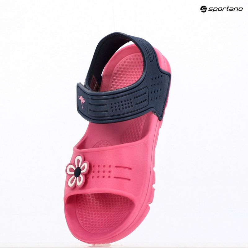 Sandale pentru copii Kangaroos KangaSwim II daisy pink/dark navy 11