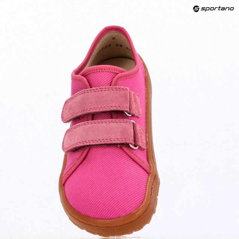 Încălțăminte barefoot pentru copii Froddo Canvas fuchsia 17