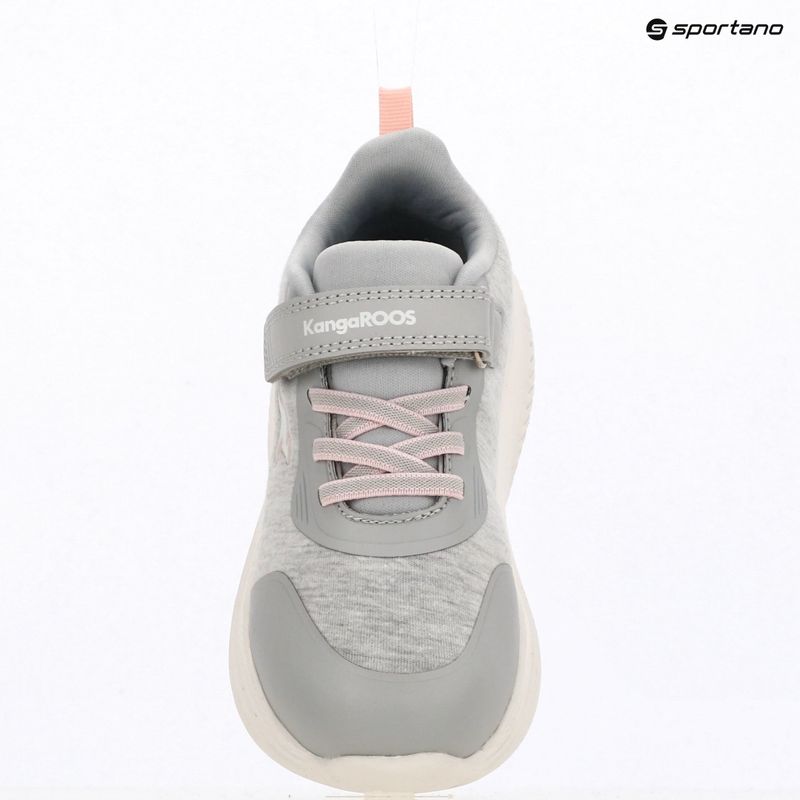 Încălțăminte pentru copii KangaROOS K-RDI Cushies EV vapor grey/frost pink 9