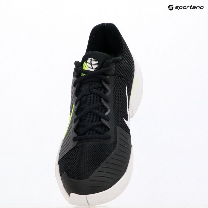 Încălțăminte de tenis pentru bărbați Nike GP Challenge Pro black/anthracite/volt 9