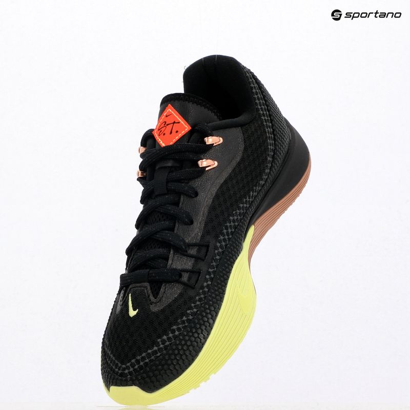 Încălțăminte de baschet pentru bărbați Nike Street Flare black/light lemon twist/desert dust/black 9