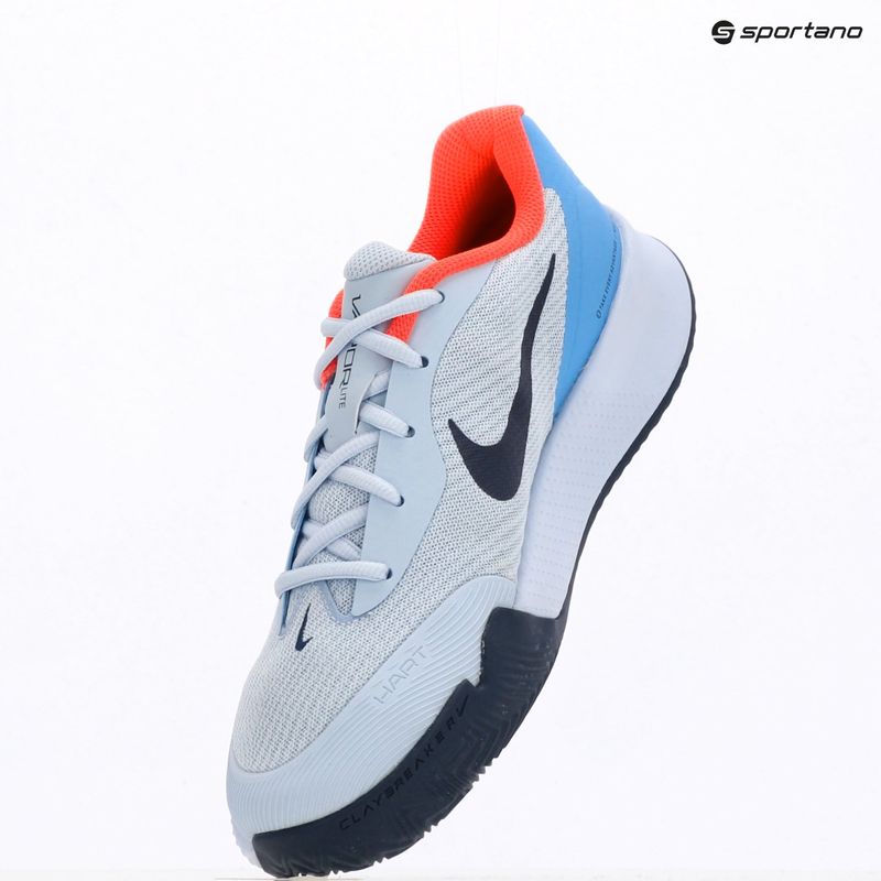 Pantofi bărbați Nike Vapor Lite 3 Clay Hydrogen Blue/Hot Lava/Midnight Navy 18