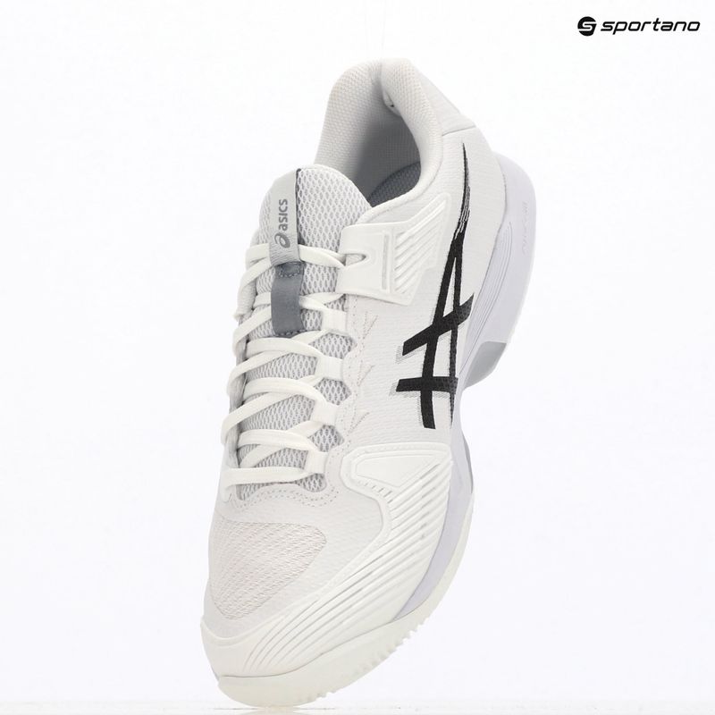 Încălțăminte de tenis pentru bărbați ASICS Solution Speed FF 4 Clay white/black 9
