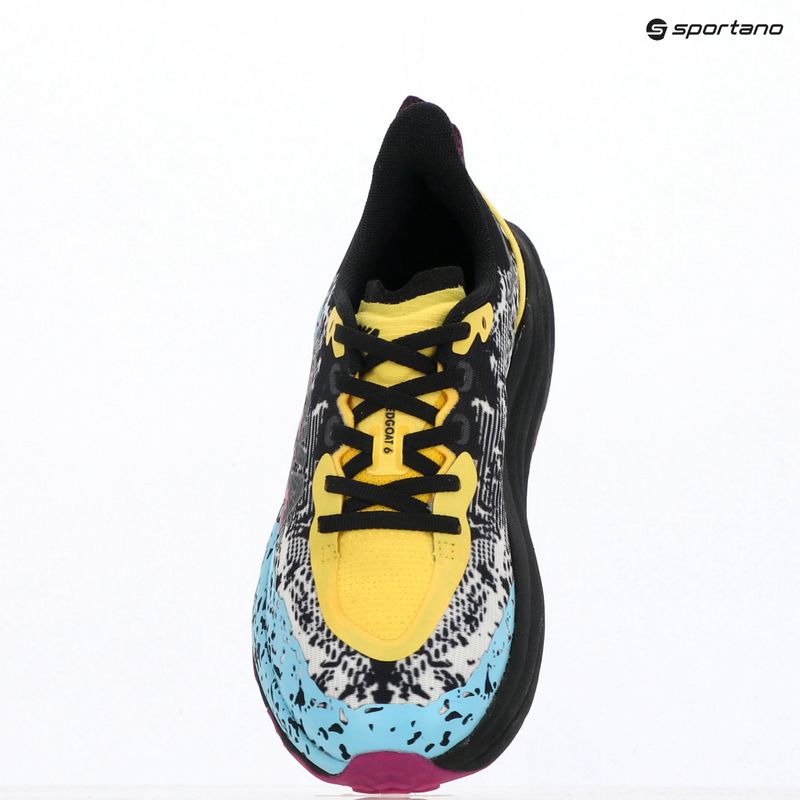 Încălțăminte de alergare pentru copii HOKA Speedgoat 6 electric lemon/black 9