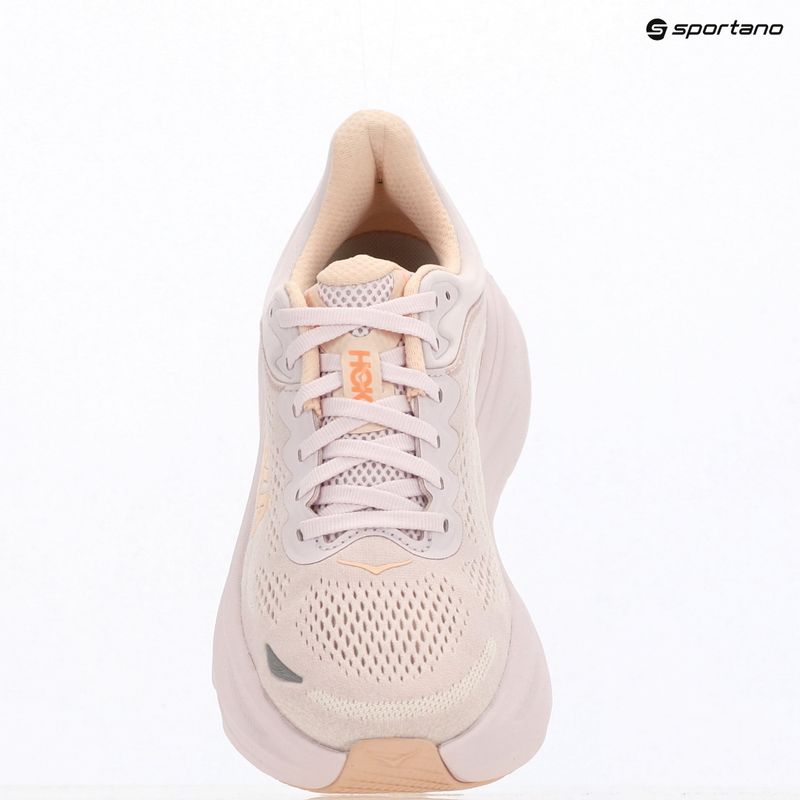 Încălțăminte de alergare pentru femei HOKA Bondi 9 lilac cream/tangerine glow 18