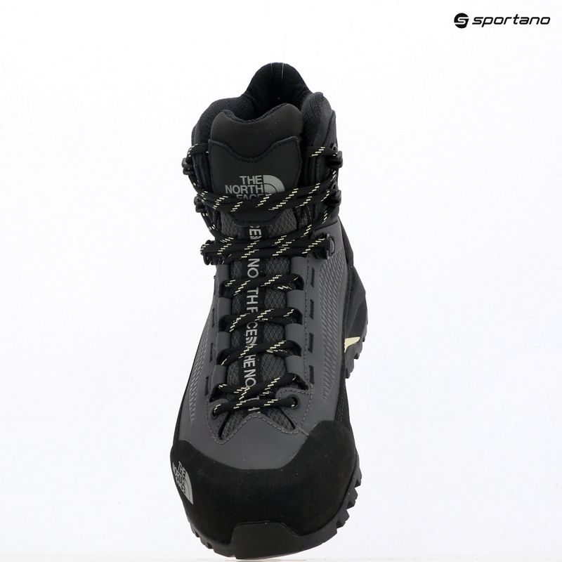 Încălțăminte de abordare pentru femei The North Face Verto Alpine Mid Gore-Tex anthracite grey/lemon mist 9