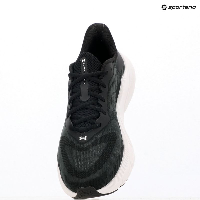 Încălțăminte de alergare pentru bărbați Under Armour Turbulance 3 black/black/metallic silver 7