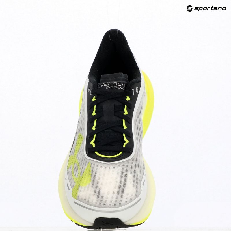 Încălțăminte de alergare pentru femei Under Armour Velociti Distance white/valiant green/black 3
