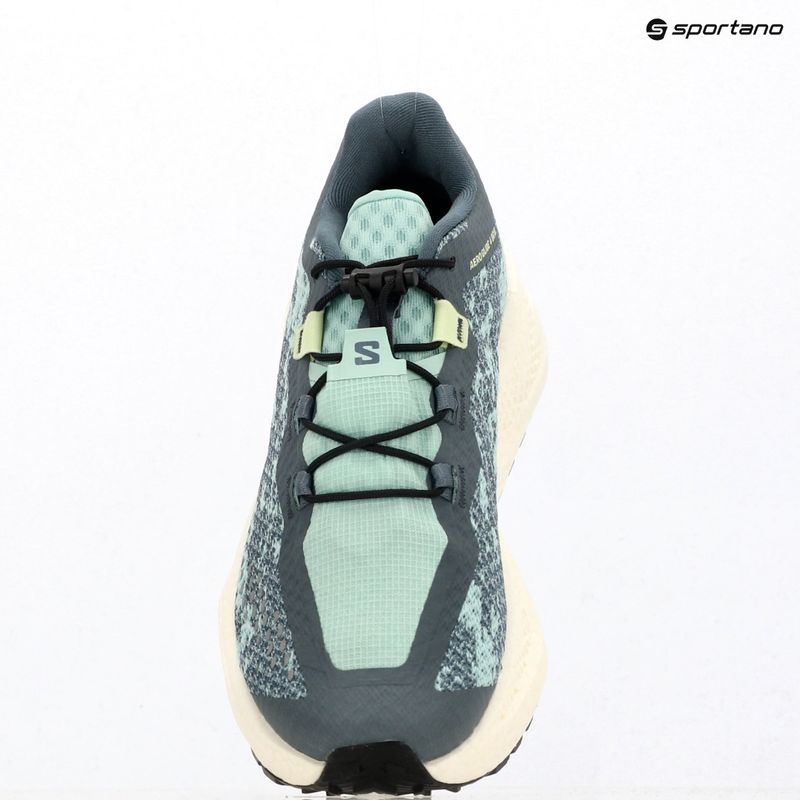 Încălțăminte de alergare pentru femei Salomon Aero Glide 4 GRVL stormy weather/lichen/vanilla ice 8