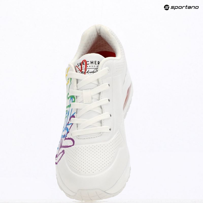 Încălțăminte pentru femei SKECHERS Uno Full Of Love white 7