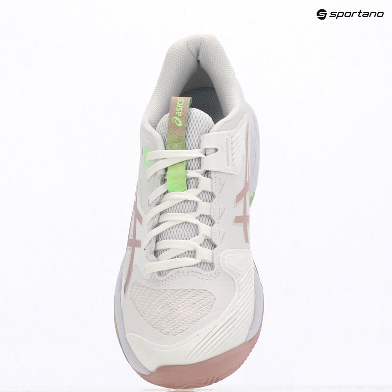 Încălțăminte de tenis pentru femei ASICS Solution Speed FF 4 Clay W white/morganite 9