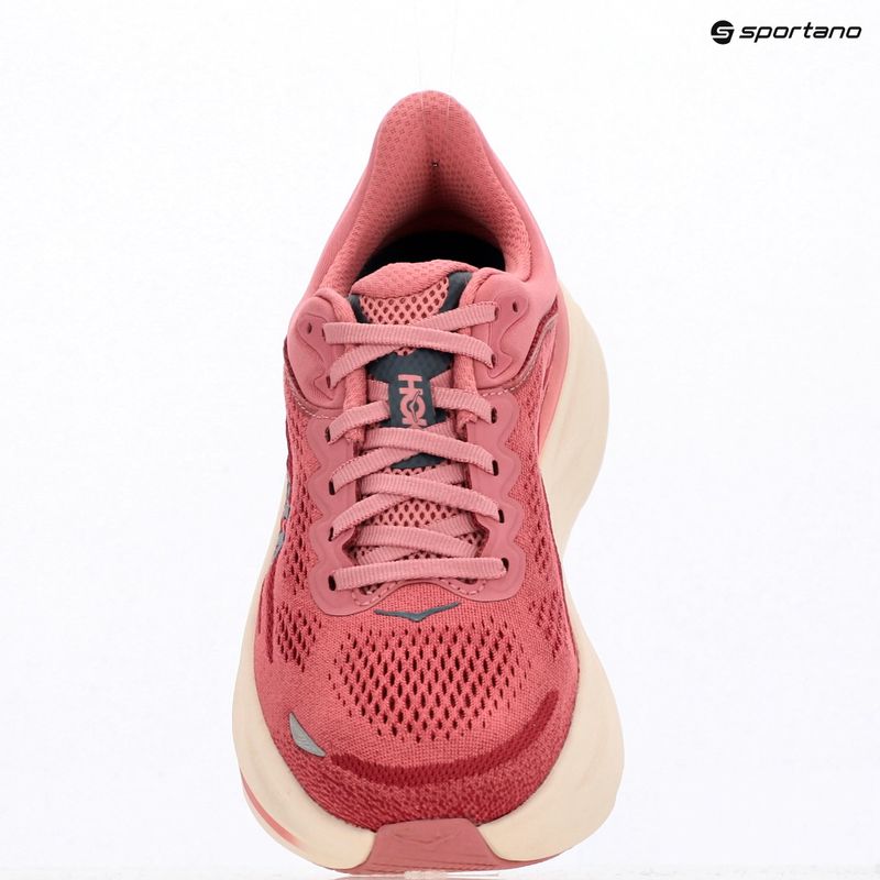 Încălțăminte de alergare pentru femei HOKA Bondi 9 Wide lingonberry/cranberry 9