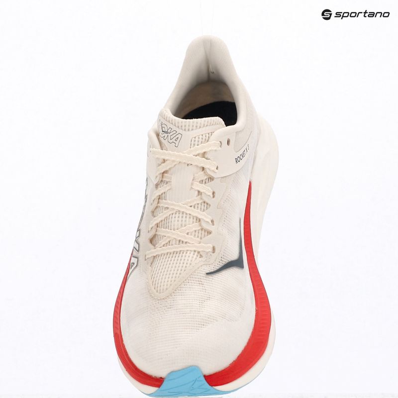 Încălțăminte de alergare HOKA Rocket X 3 alabaster/frost 18