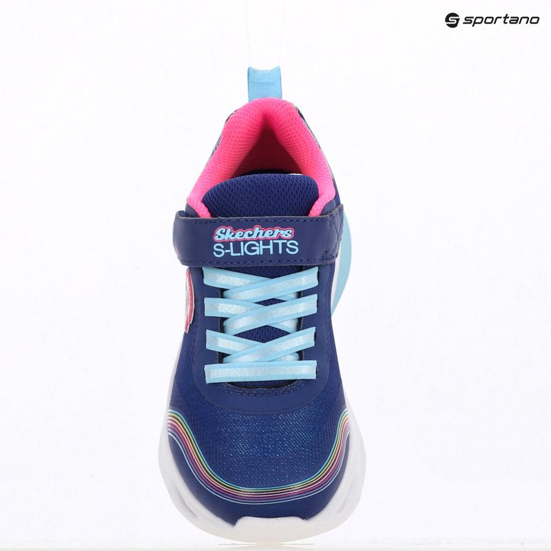 Încălțăminte pentru copii SKECHERS Cosmic Glow Rainbow Beam blue 3