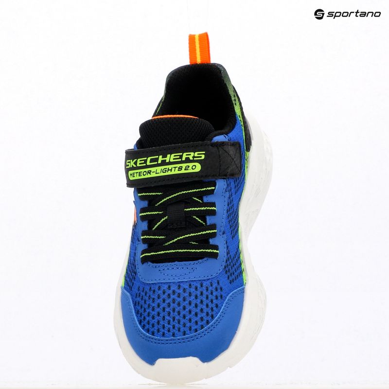 Încălțăminte pentru copii SKECHERS Meteor-Lights 2.0 blue 3