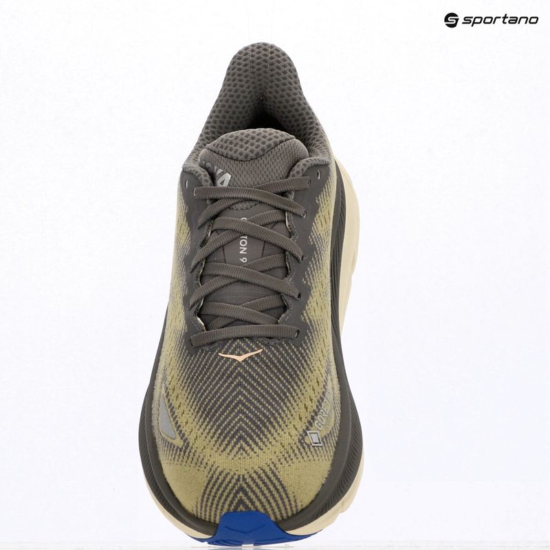 Încălțăminte de alergare pentru bărbați HOKA Clifton 9 GTX gravel/eggshell 18