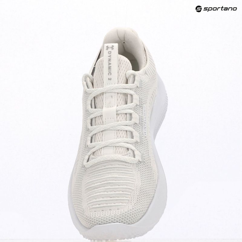 Încălțăminte de antrenament pentru bărbați Under Armour Dynamic 2 white/distant gray/halo gray 7