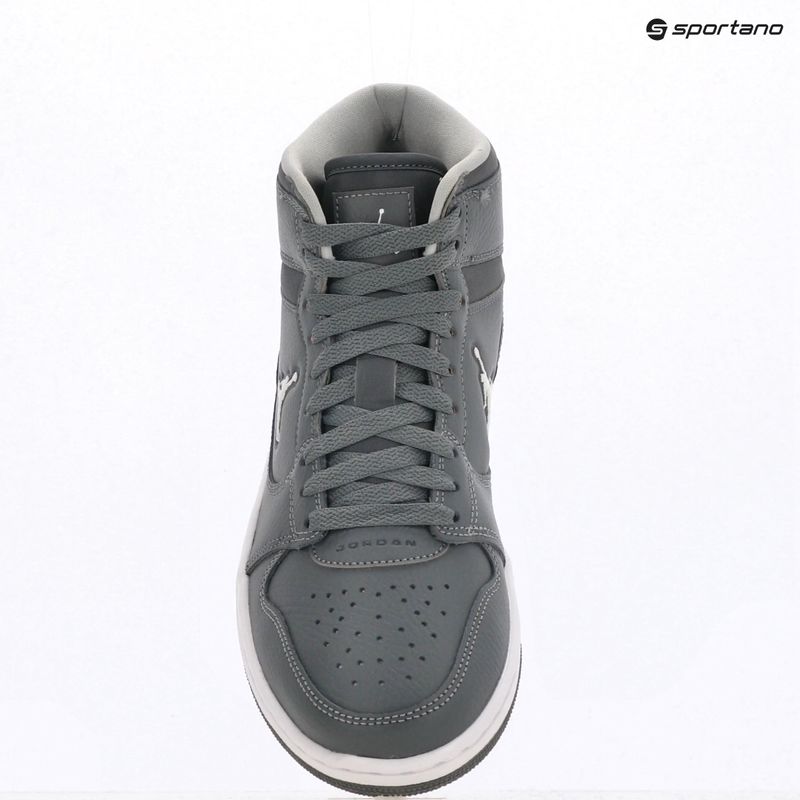 Încălțăminte pentru bărbați Nike Jordan Access Court Mid smoke grey/light smoke grey/white 10