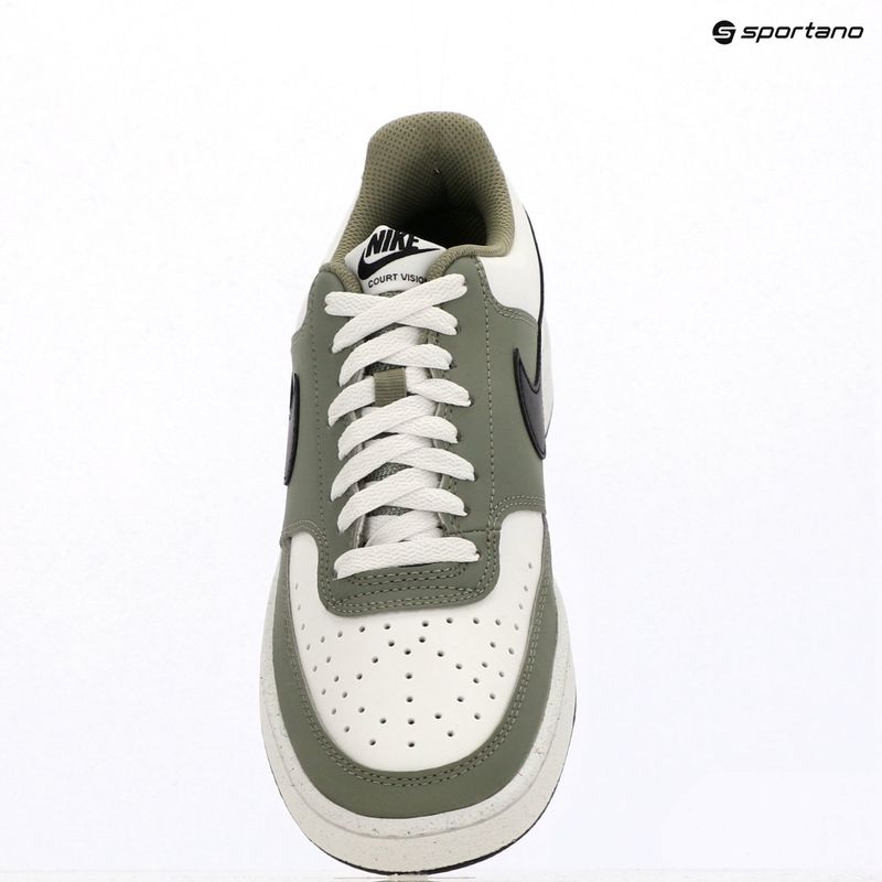 Încălțăminte pentru bărbați Nike Court Vision Low summit white/silver sage/black 11