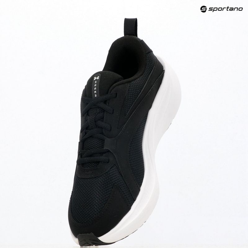 Încălțăminte de alergare pentru bărbați Under Armour Assert 11 black/black/metallic silver 3
