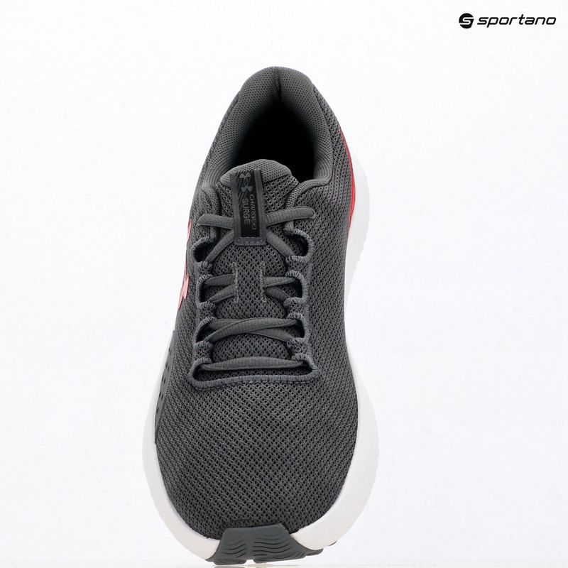 Încălțăminte de alergare pentru bărbați Under Armour Charged Surge 4 castlerock/red/red 7