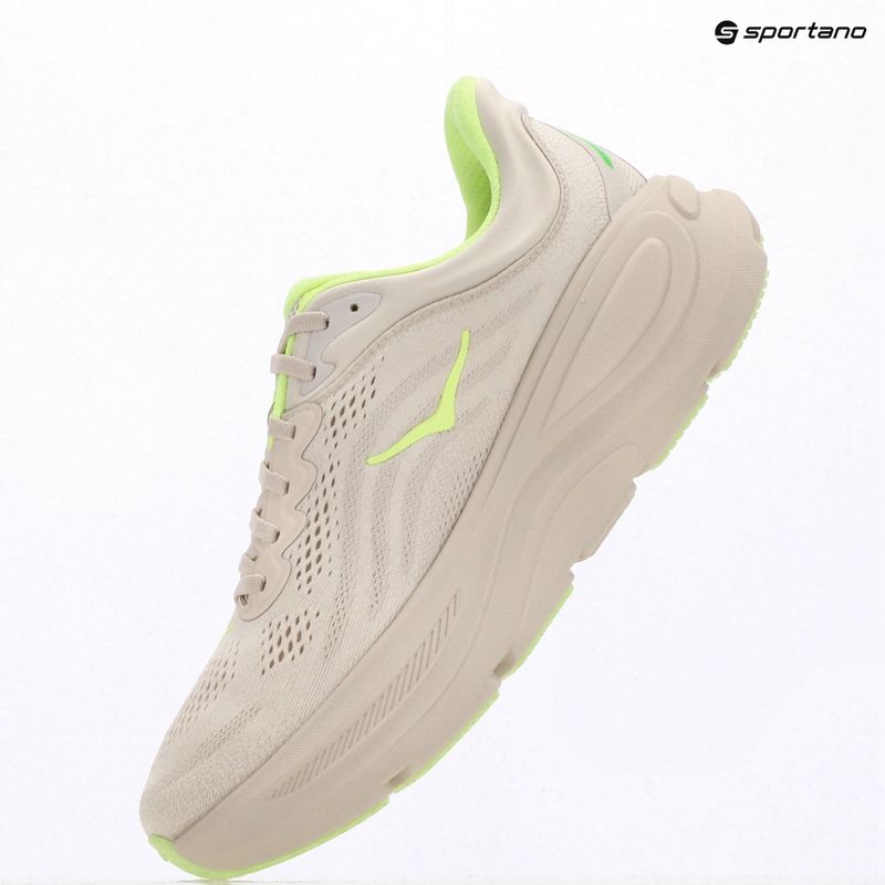 Pantofi de alergare pentru bărbați HOKA Bondi 9 grout/neon yuzu 10