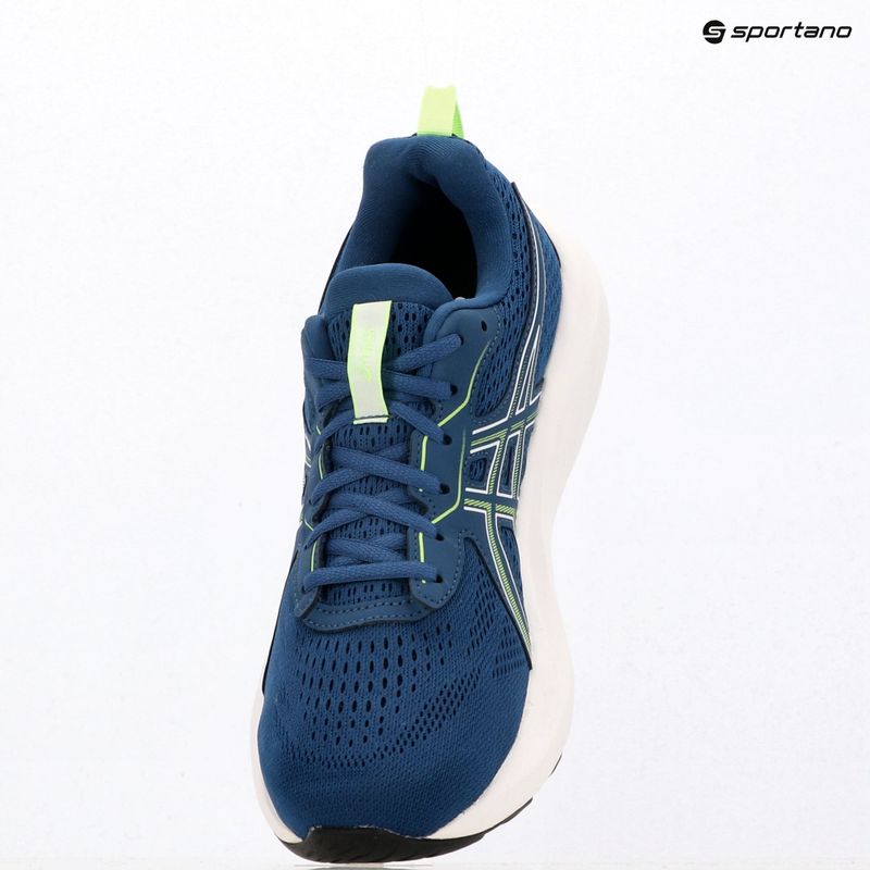 Încălțăminte de alergare bărbați ASICS Gel-Contend 9 twilight blue/illuminate green 9