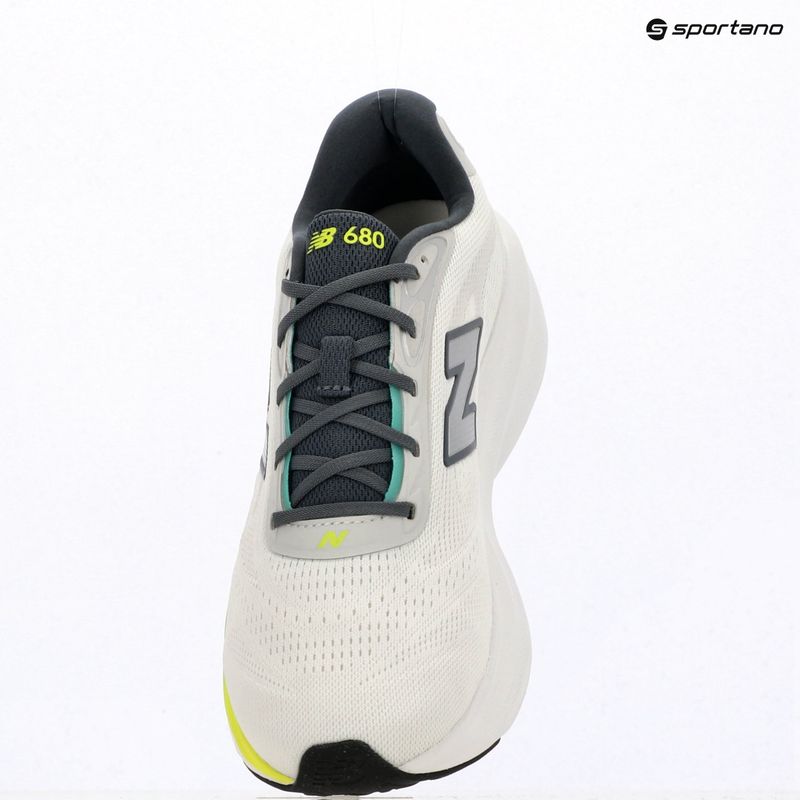 Încălțăminte de alergare pentru bărbați  New Balance Fresh Foam 680's V9 reflection/grey matter/alkaline green 9
