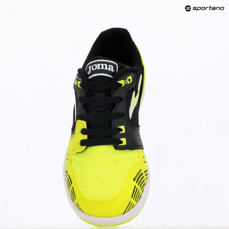 Încălțăminte de fotbal pentru copii Joma Sala Max Jr IN fluor yellow 9
