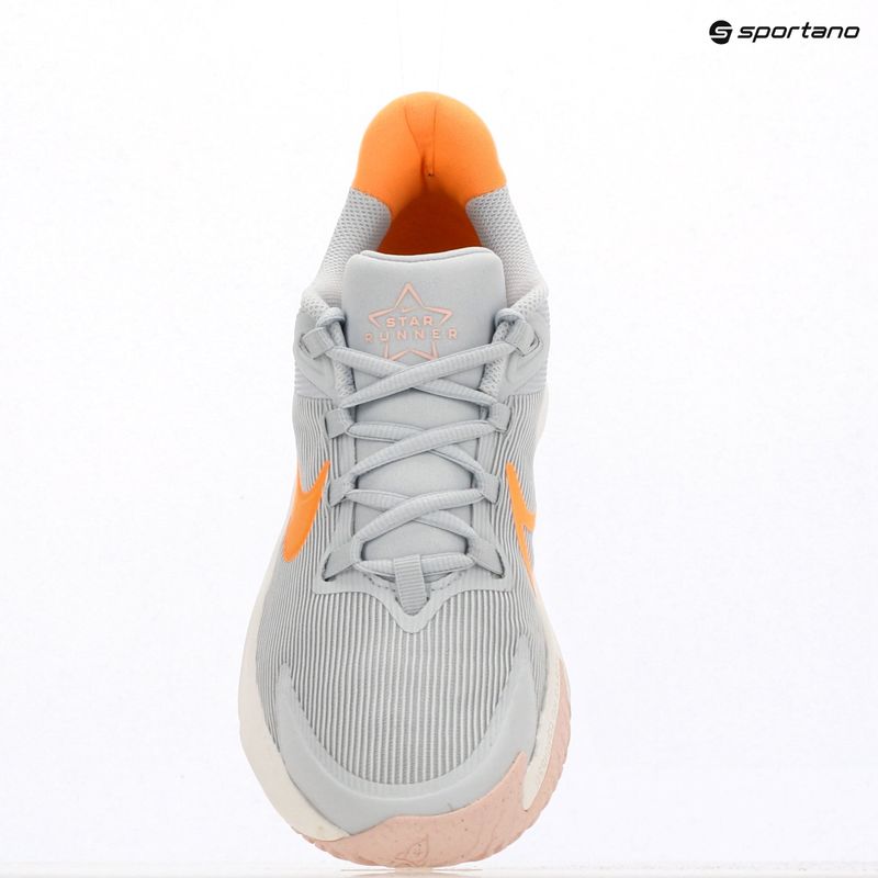 Încălțăminte de alergare pentru copii Nike Star Runner 4 pure platinum/echo pink/peach cream 9