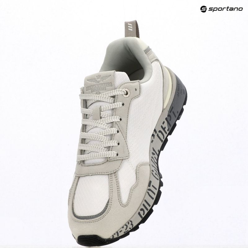 Încălțăminte pentru bărbați Aeronautica Militare SC0276UCT04327 off white 9
