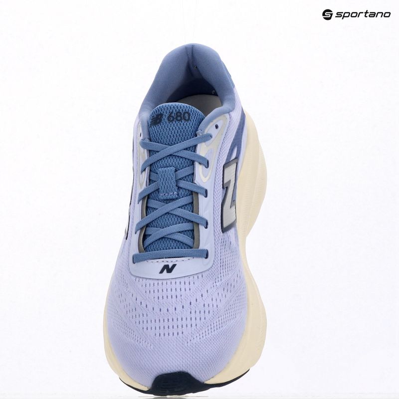Încălțăminte de alergare pentru femei New Balance Fresh Foam 680's V9 glint blue/fairweather blue/navy 9
