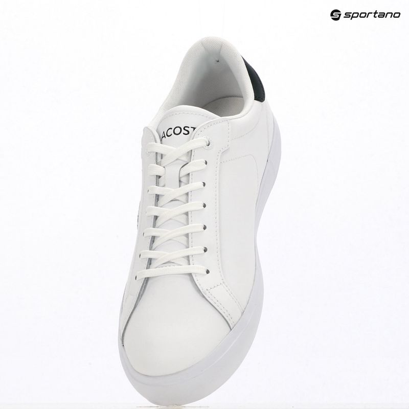 Încălțăminte bărbătească Lacoste Powercourt white/dark green 9