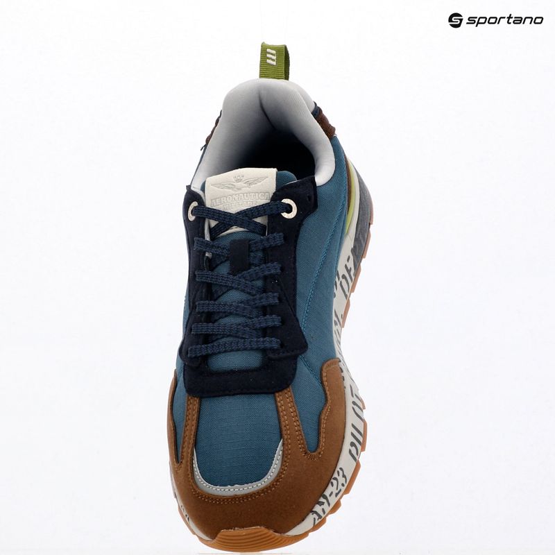 Încălțăminte pentru bărbați Aeronautica Militare SC0276UCT04327 avio/brown 9