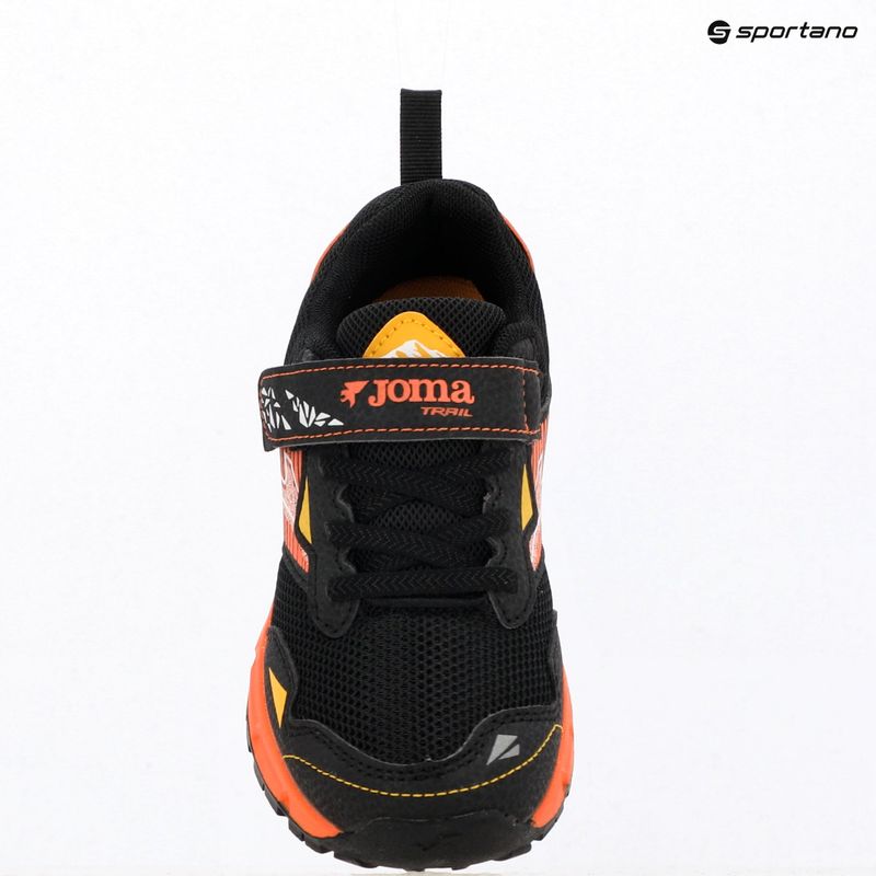 Încălțăminte de alergare pentru copii Joma Tundra Jr black/orange 9