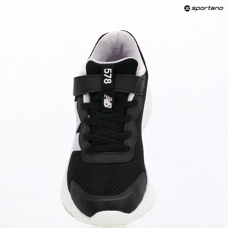Încălțăminte pentru copii New Balance 578's V1 black/taro/ 103 white 9