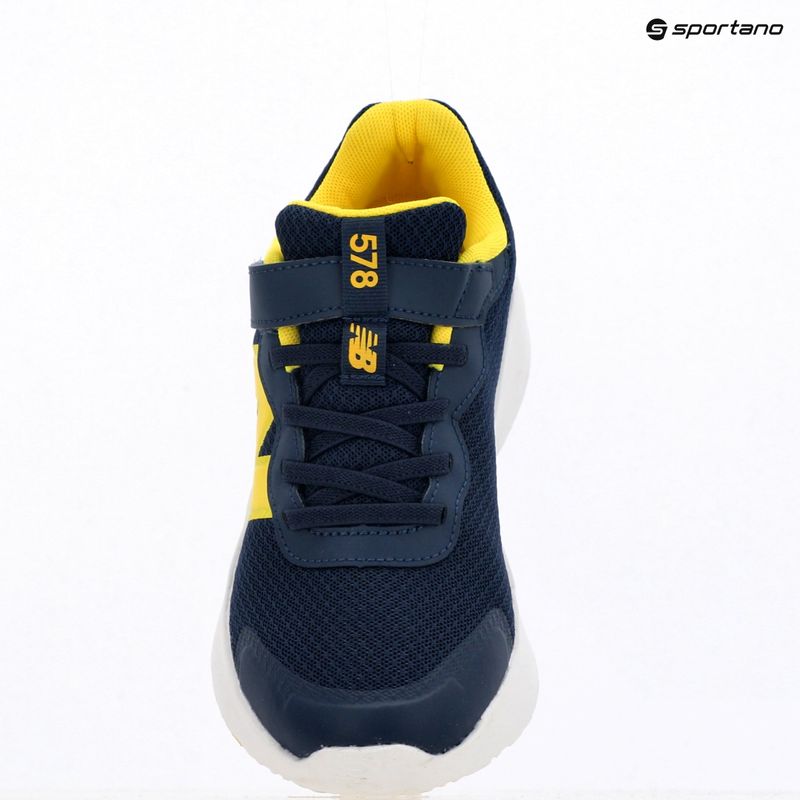 Încălțăminte pentru copii New Balance 578's V1 team navy/punch yellow 9