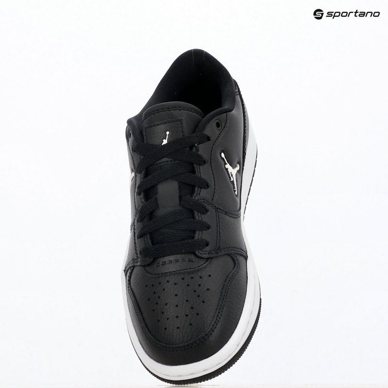 Buty dziecięce Nike Jordan Court Connect Low black/white 11